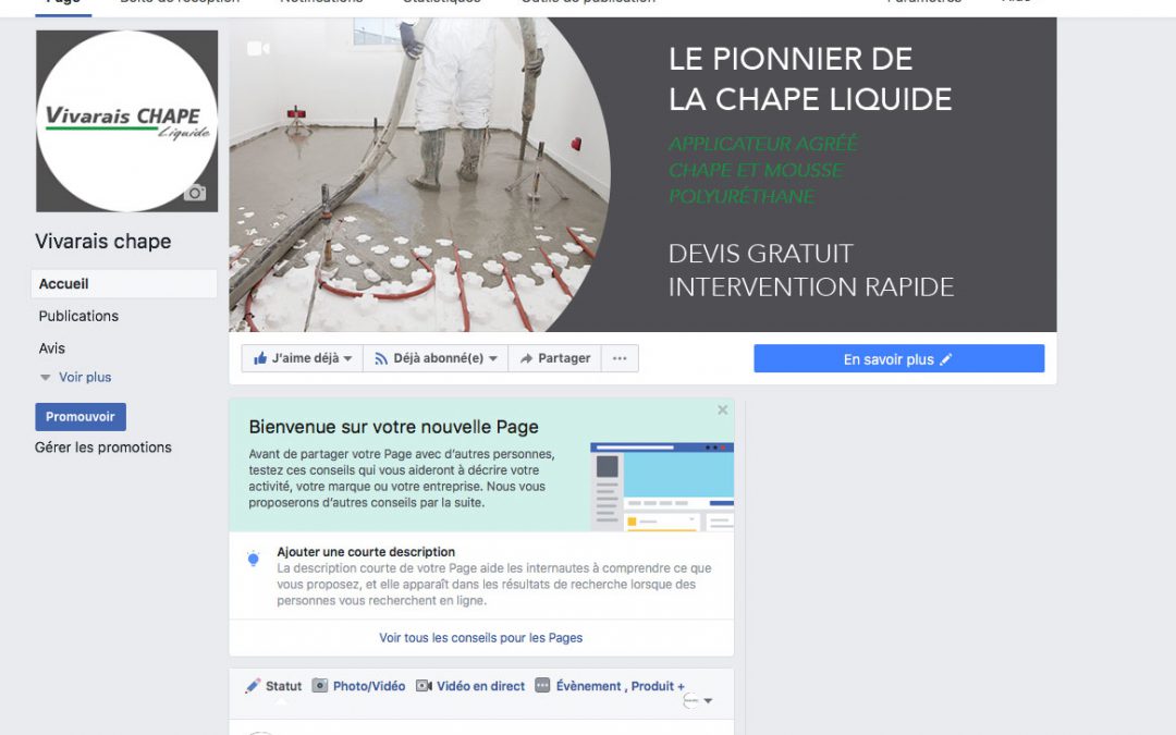 Découvrez notre page Facebook